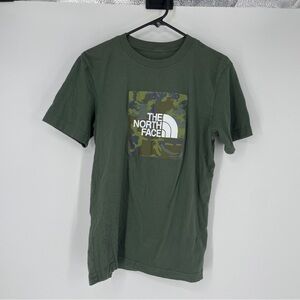 North Face green t shirt small